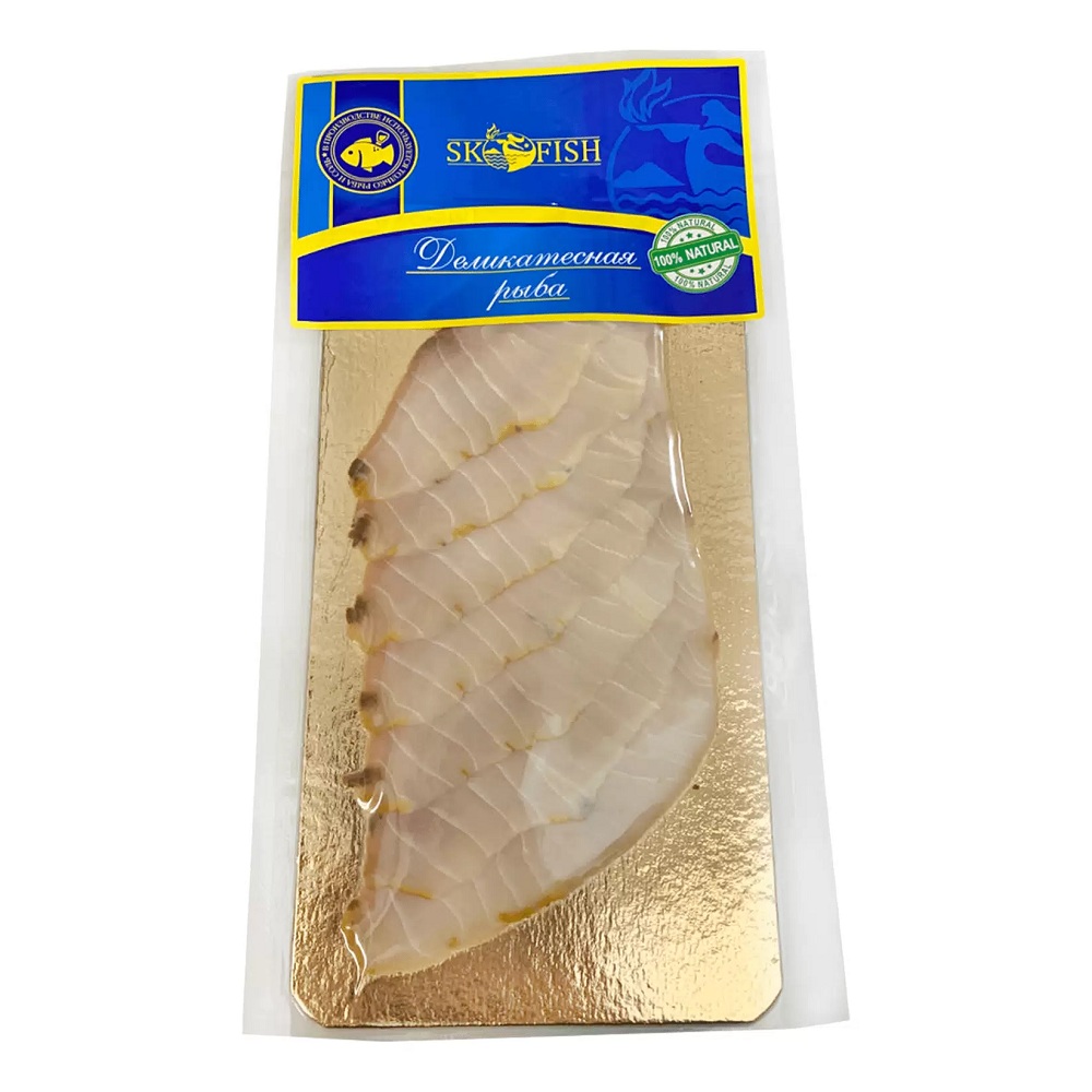 Нарезка Осетр г к (обрезь)  СК-ФИШ  100г - интернет-магазин Близнецы