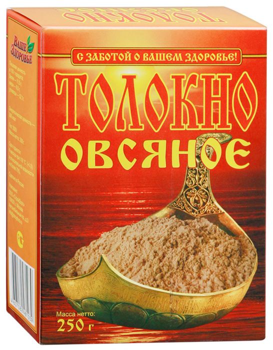 Толокно овсяное Ваше здоровье 250г  \СтройДорс\ - интернет-магазин Близнецы