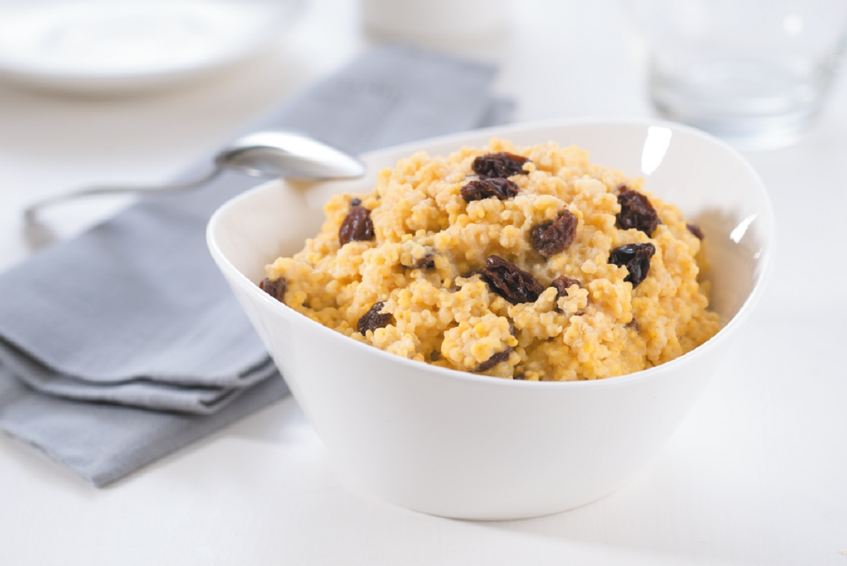 н п Каша пшен с изюмом без сахара  Наше произв  250г - интернет-магазин Близнецы