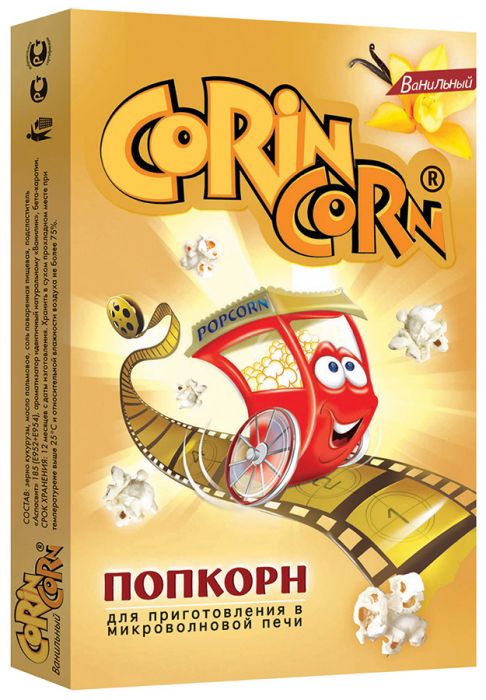 Попкорн Corin Corn для СВЧ Сыр 85г - интернет-магазин Близнецы
