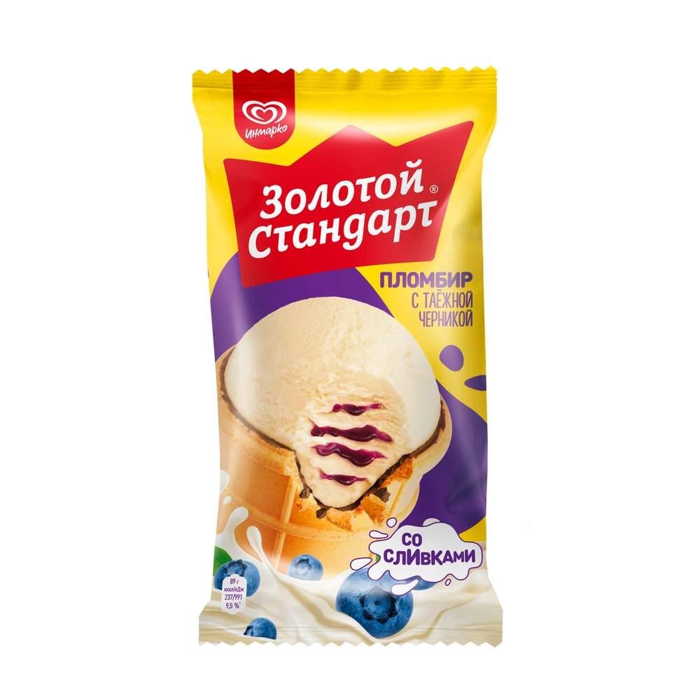 Мороженое золотой стандарт