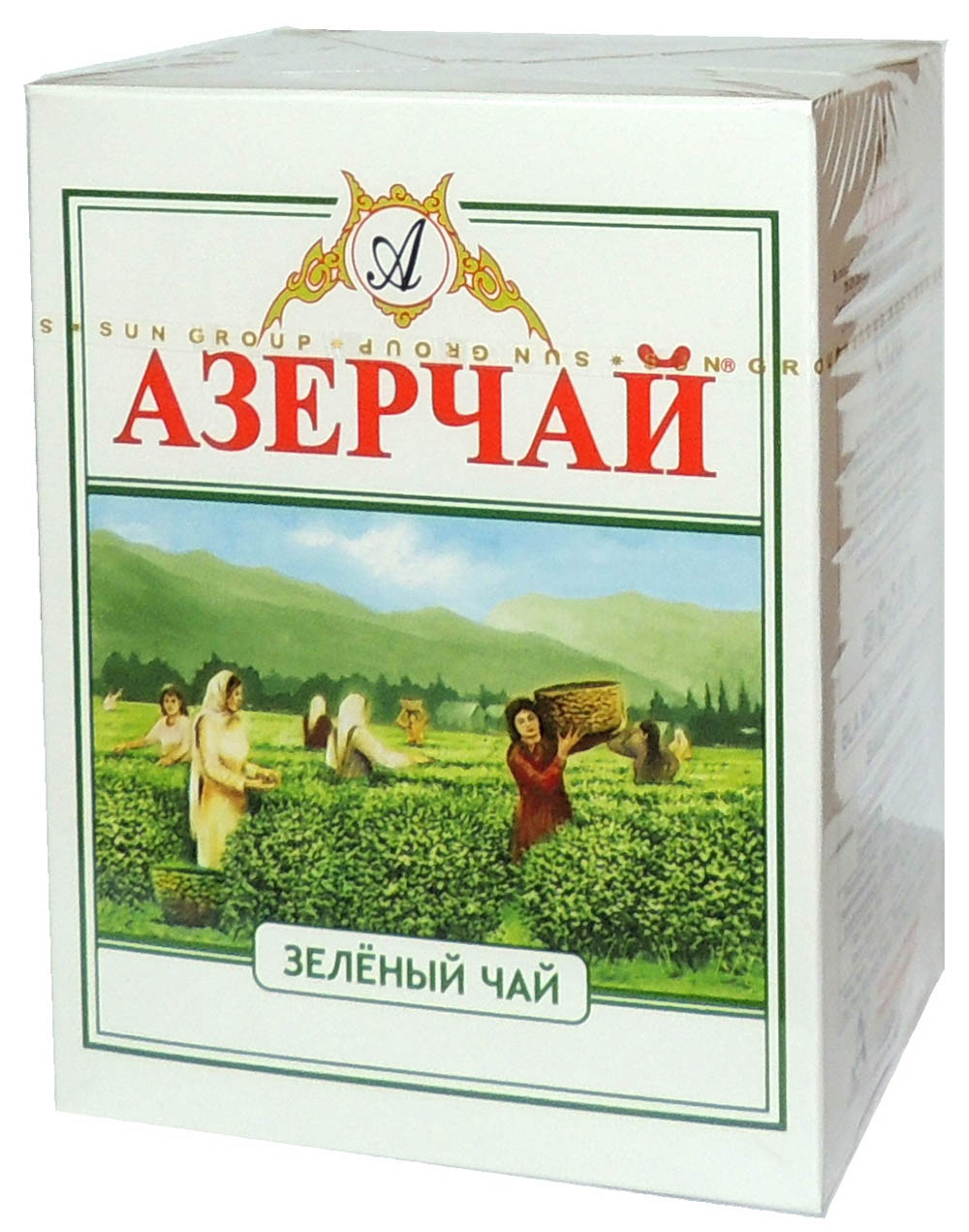 Чай Азерчай Классик зеленый, 100 г /Сан Трейд/