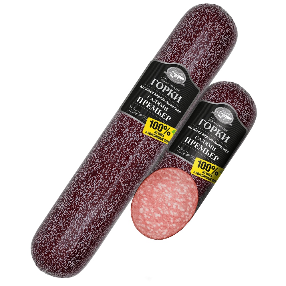 Колбаса Салями Премьер в к   Ближние Горки   - интернет-магазин Близнецы