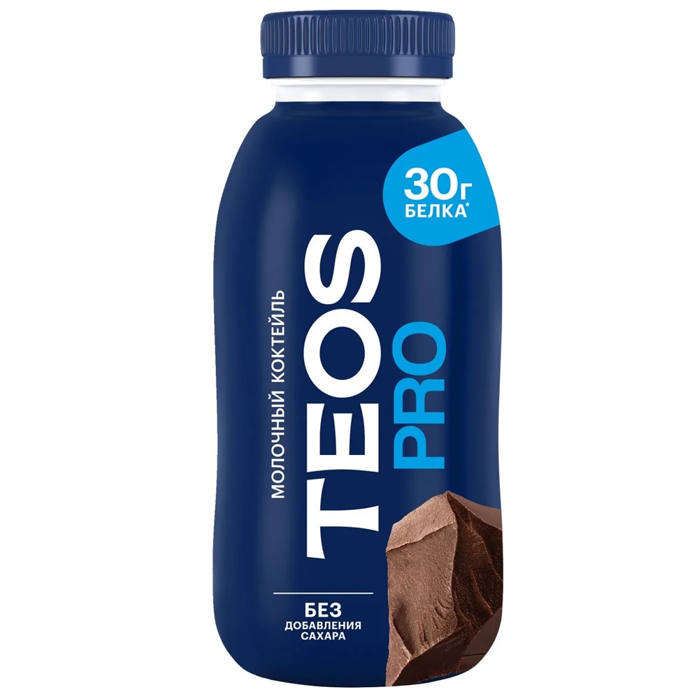 Коктейль молочный PRO TEOS шоколад 330г шт - интернет-магазин Близнецы