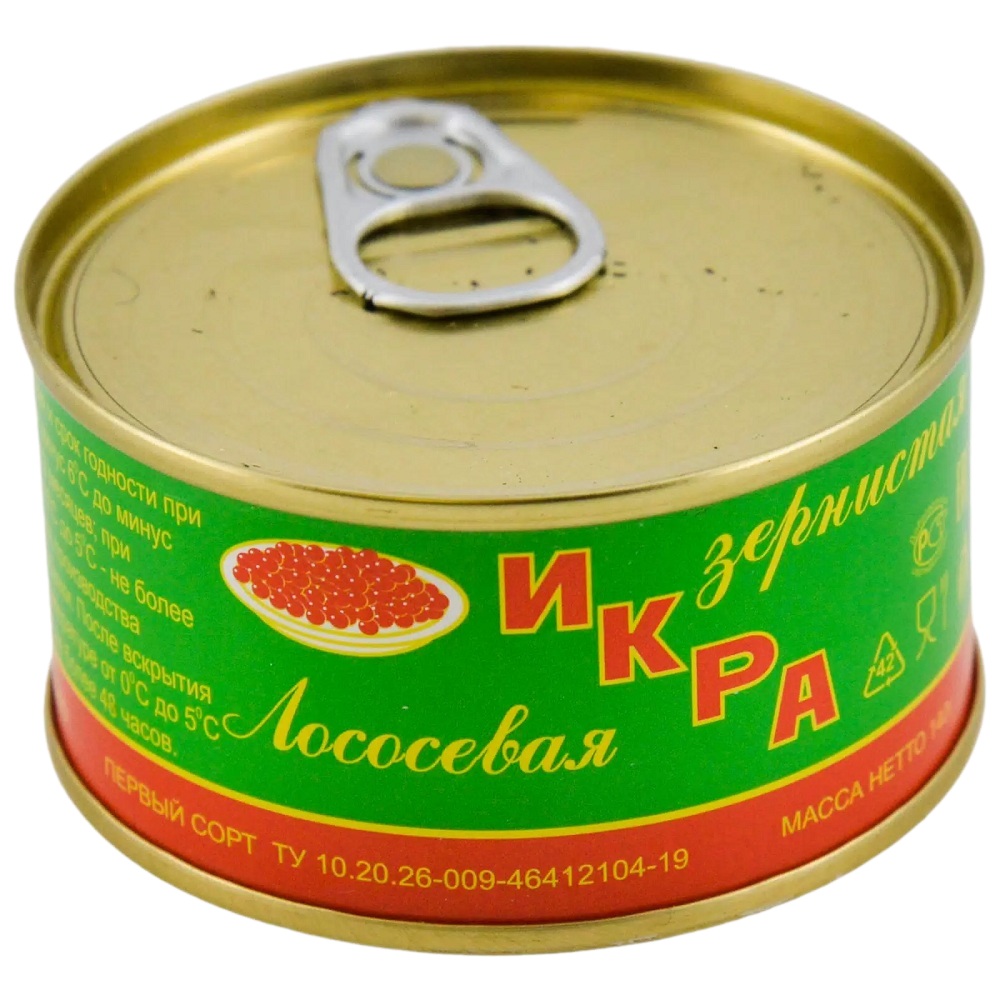 Икра лососевая (горбуши) Находкинский РПК, 140 г
