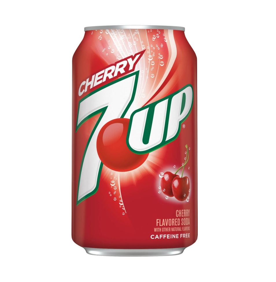 Напиток 7UP Вишня  газ бан 0.355 л - интернет-магазин Близнецы