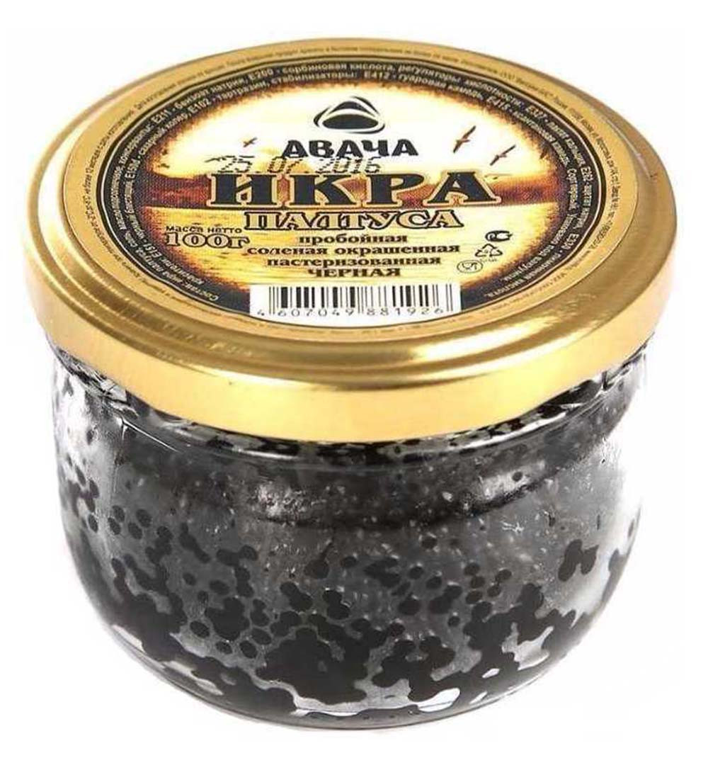 Икра палтуса  Авача  100г - интернет-магазин Близнецы