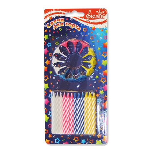 Наб Свечей Д торта Антелла 24шт  24632  - интернет-магазин Близнецы