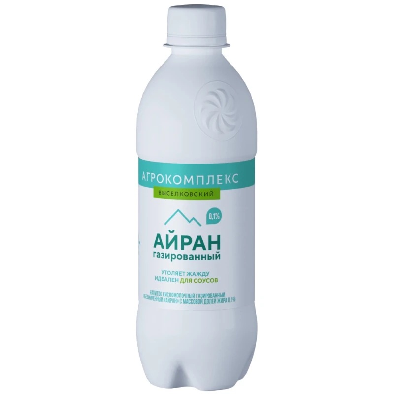 Напиток кисломол Айран 0.1% газ Агрокомплекс 500мл шт - интернет-магазин Близнецы