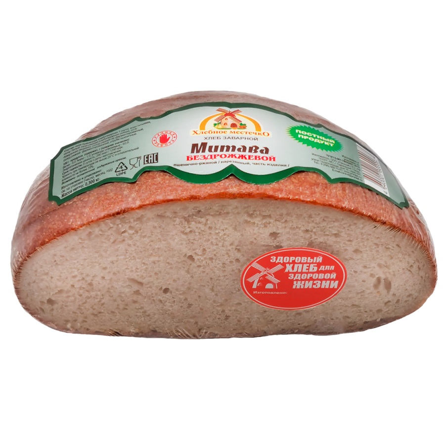 Хлеб Митава нарез  Хлеб местечко  300г - интернет-магазин Близнецы