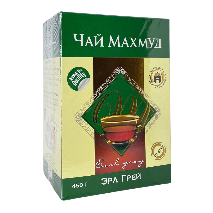 Чай Махмуд Эрл Грей черный 450г шт - интернет-магазин Близнецы