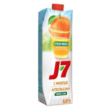 Сок Джей-7 Апельсин пак 0.97 л - интернет-магазин Близнецы