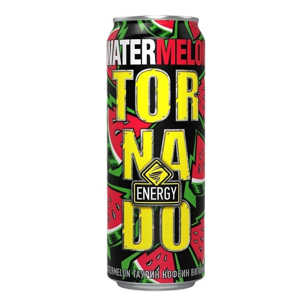 Энергетический напиток Торнадо Энерджи Арбуз 0.45 л ж б - интернет-магазин Близнецы