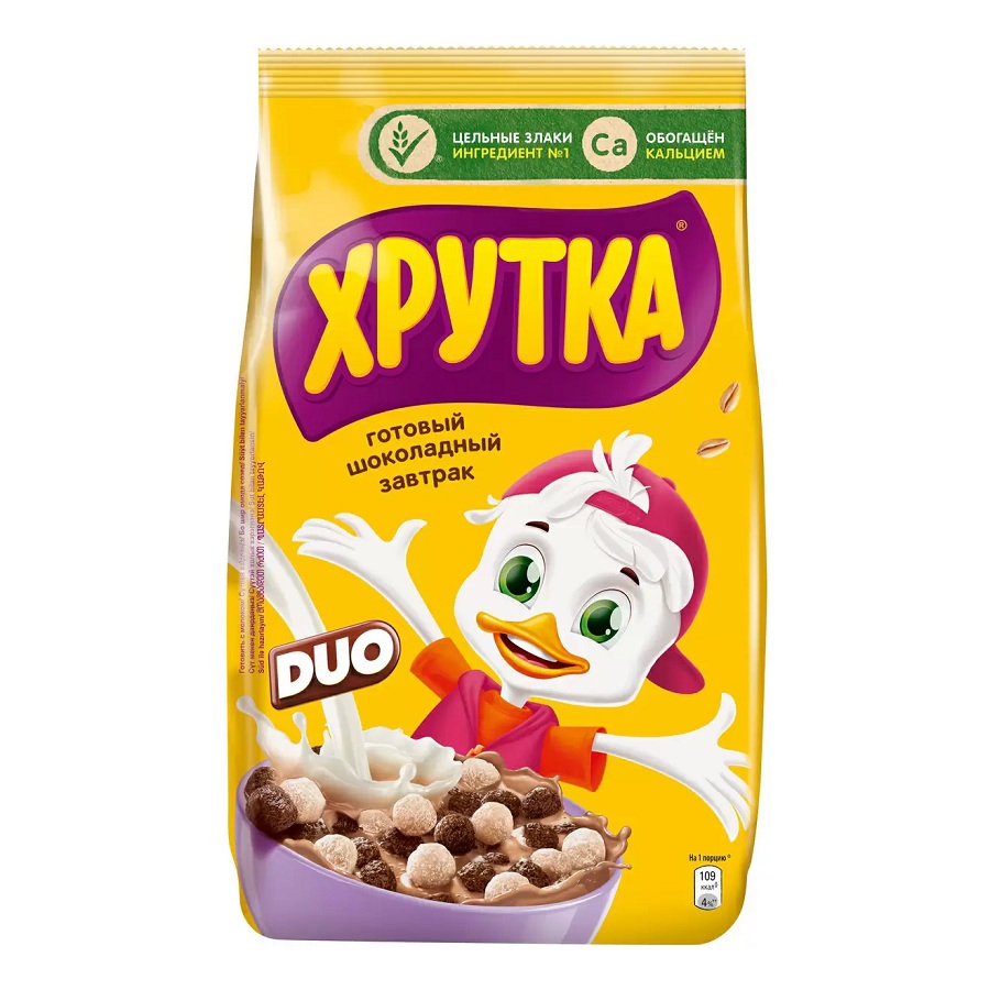 Сух завт Нестле Хрутка ДУО Шарики 460г - интернет-магазин Близнецы