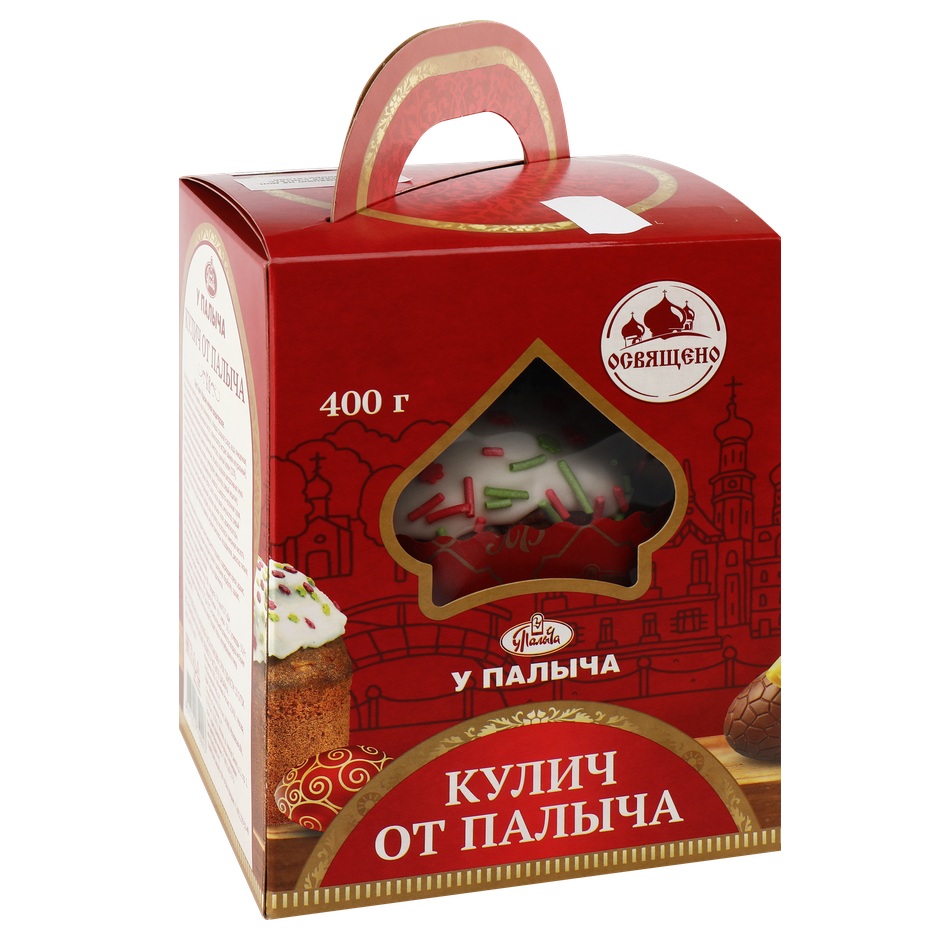 Кулич Пасхальный От Палыча шт 400г - интернет-магазин Близнецы