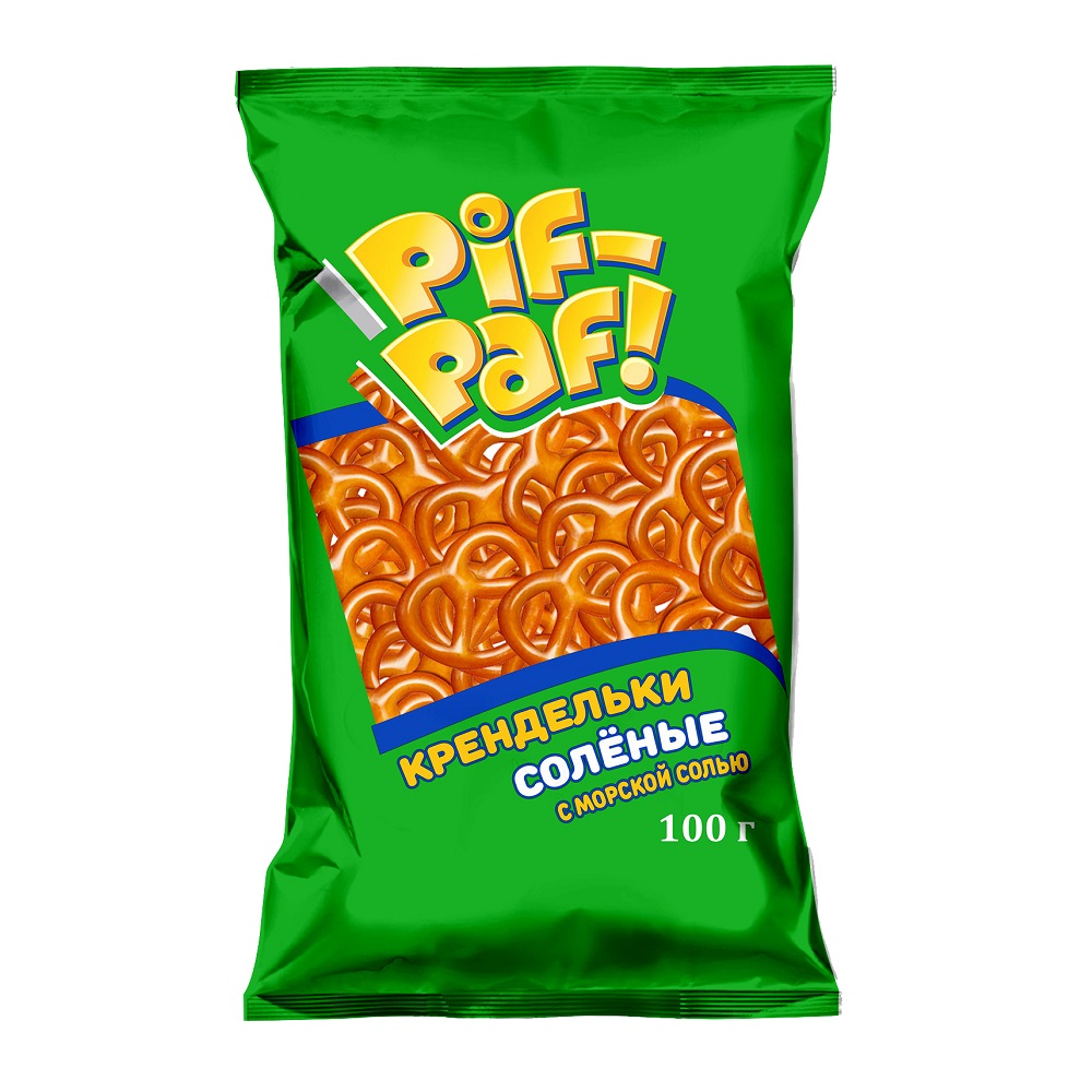 Крендельки Pif-paf! солёные  Краснодар  100г