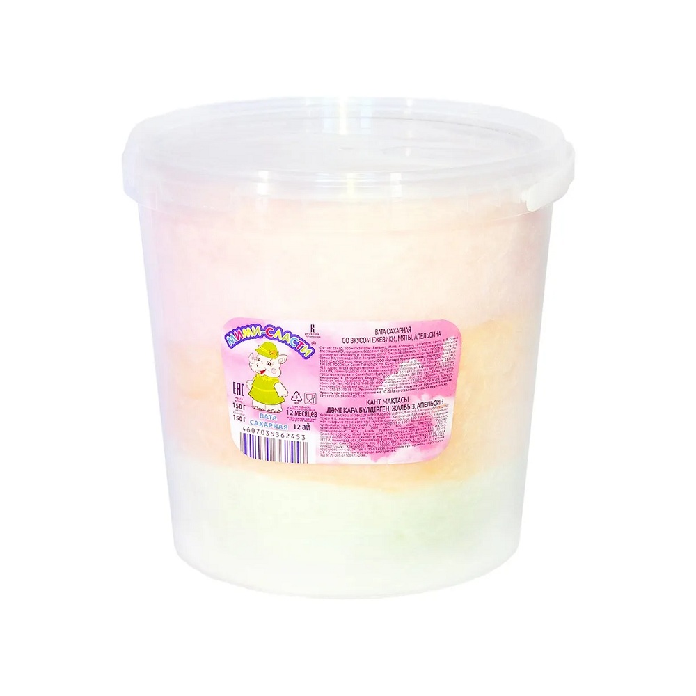 Сладкая Вата Муми Сласти ежевика мята апельсин 150г - интернет-магазин Близнецы