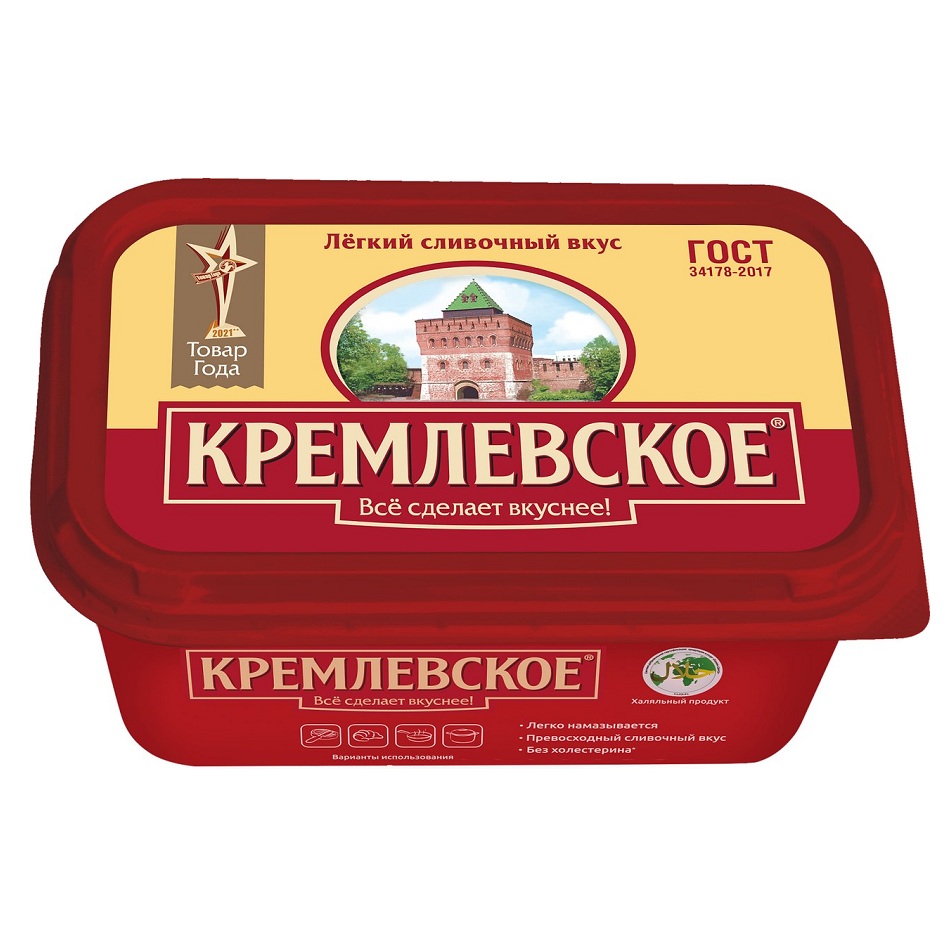 Спред Кремлевское 60% НМЖК 400г шт - интернет-магазин Близнецы