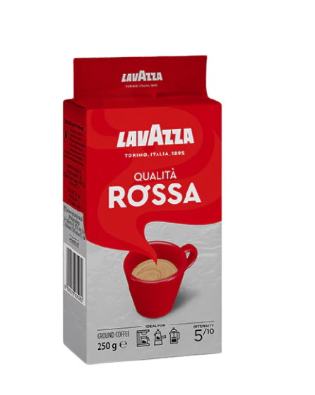 Кофе LavAzza Qualita rossa молотый 250г.