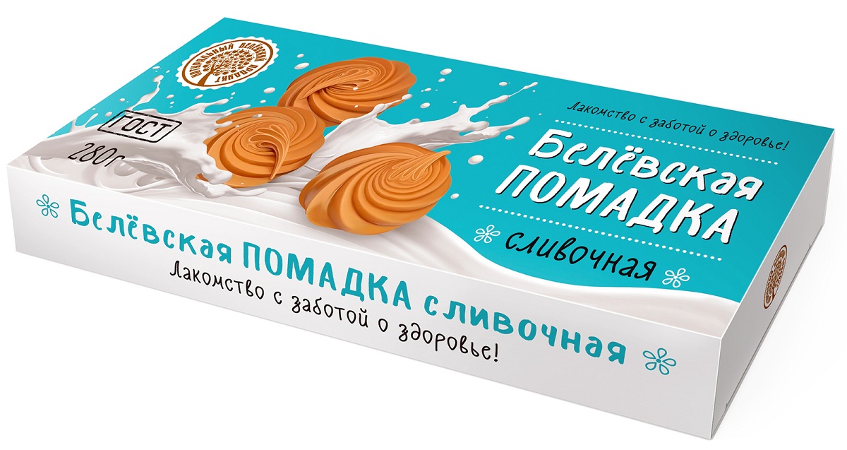 Помадка Белёвская сливочная 280г - интернет-магазин Близнецы