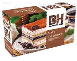 Торт Baker House Тирамису 350г - интернет-магазин Близнецы