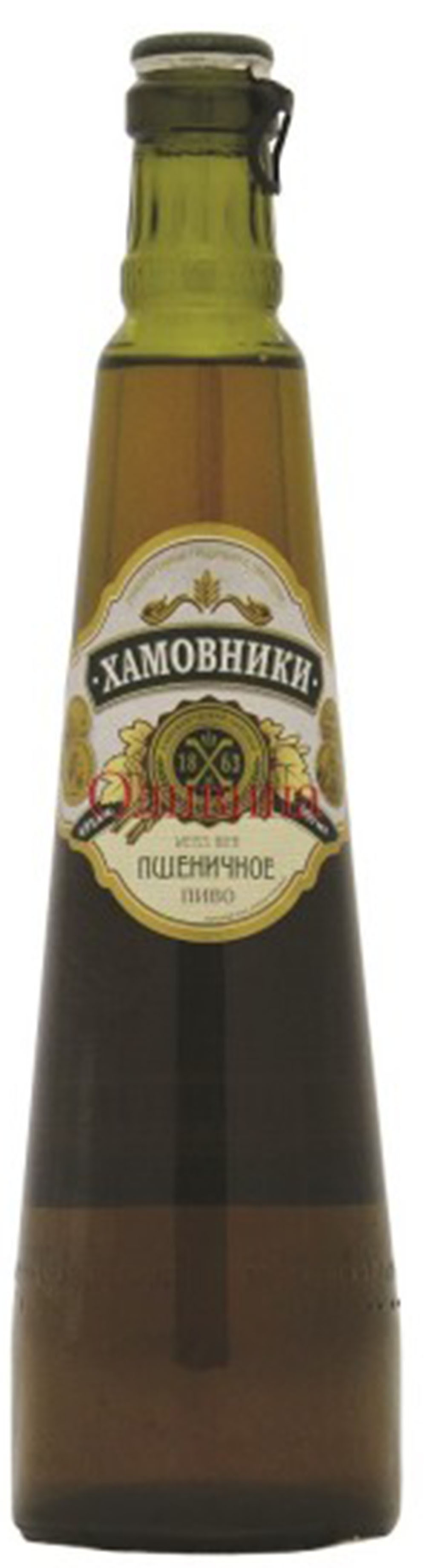 Пиво Хамовники Пшеничное светлое бут 0.45 л - интернет-магазин Близнецы