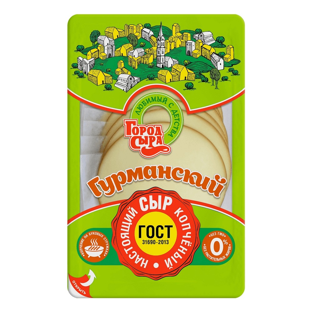 Нарезка Город Сыра колбасный 40% 150г - интернет-магазин Близнецы