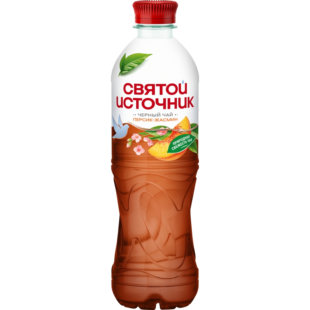 Напиток чайный Святой источник персик жасмин 0.5 л - интернет-магазин Близнецы