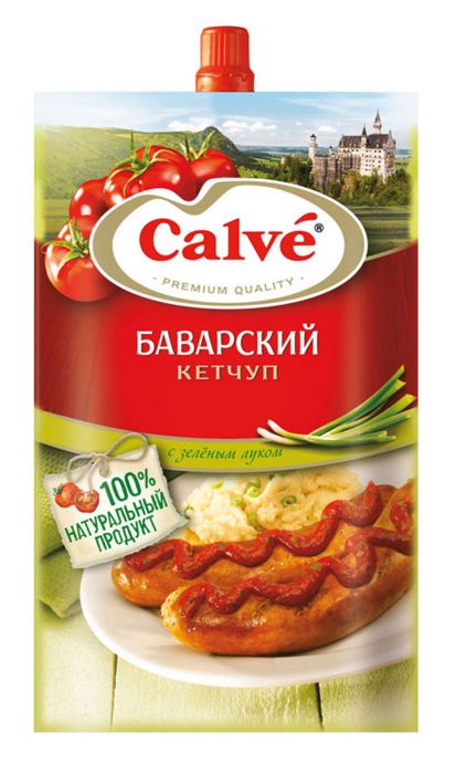 Кетчуп Кальве Томатный 350г - интернет-магазин Близнецы