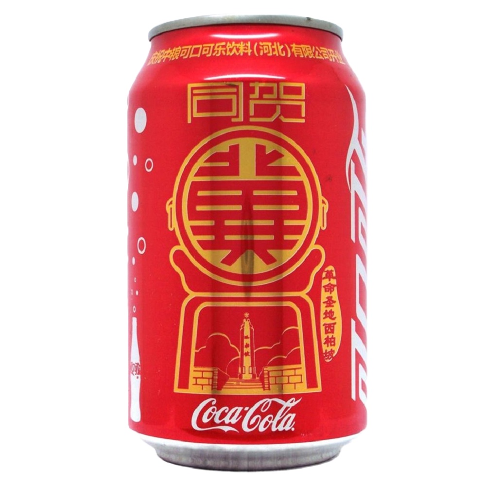 Напиток газированный Coca-Cola (Китай), жестяная банка, 0,33 л