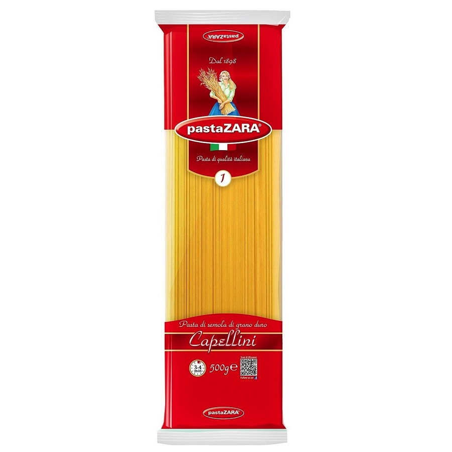 Макар изд Паста Зара Спагетти (№001)  Италия  500г пак - интернет-магазин Близнецы
