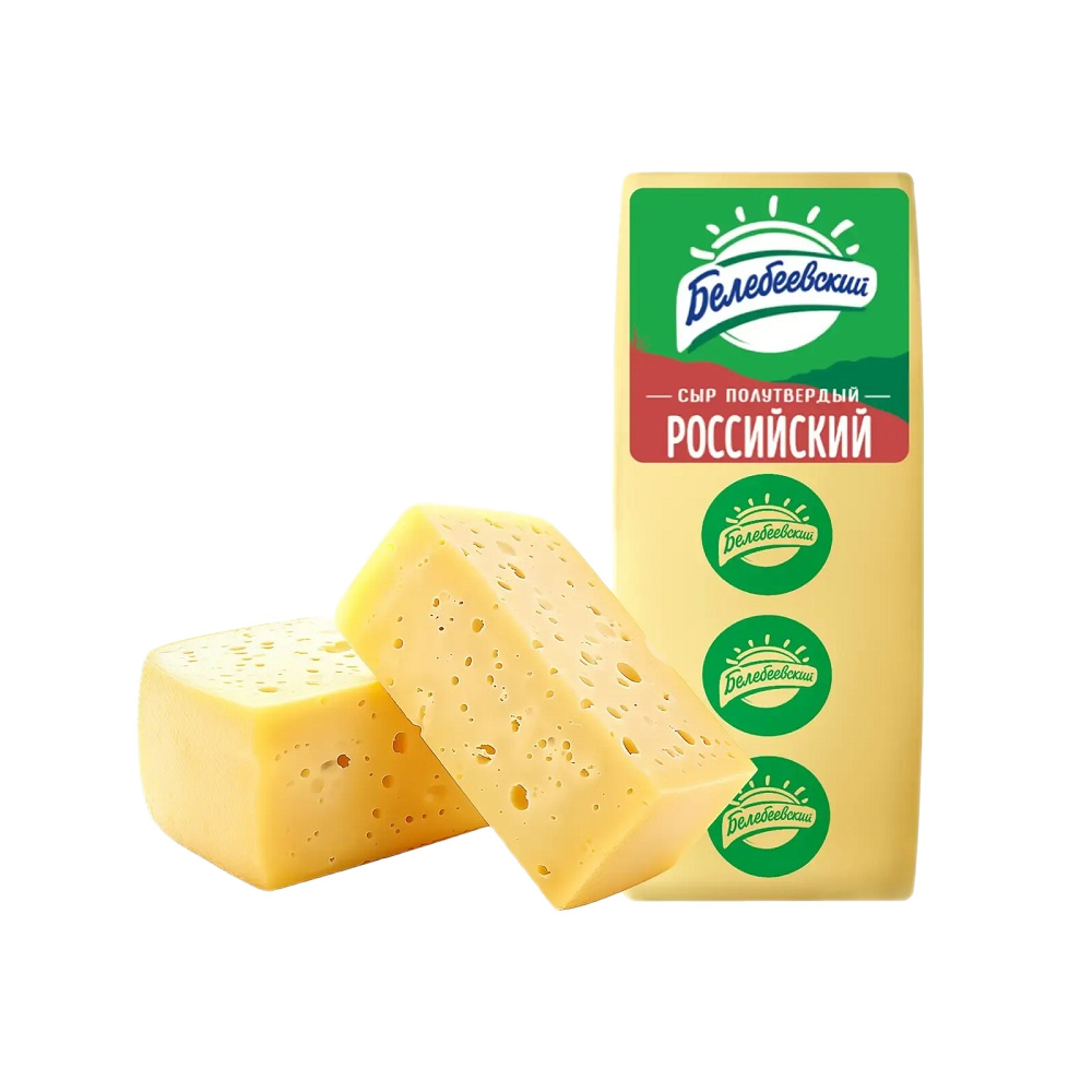 Сыр Белебеевский Российский 50%  Башкирия   - интернет-магазин Близнецы
