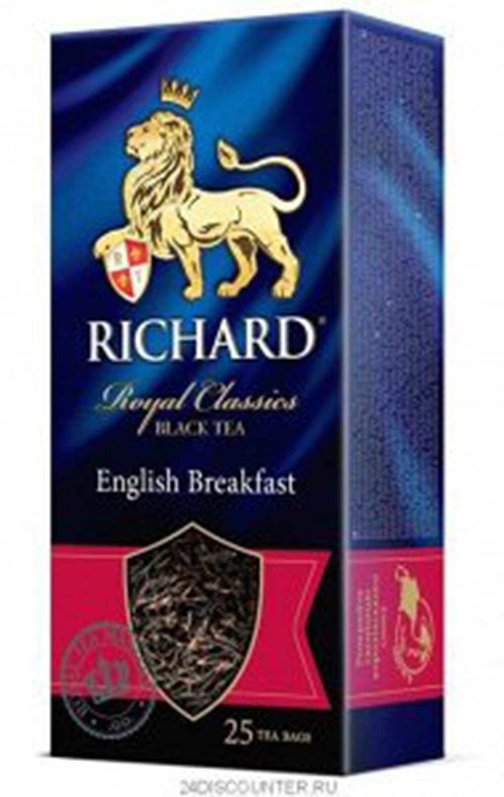 Чай Ричард Английский завтрак черн (25*2г) 50г - интернет-магазин Близнецы
