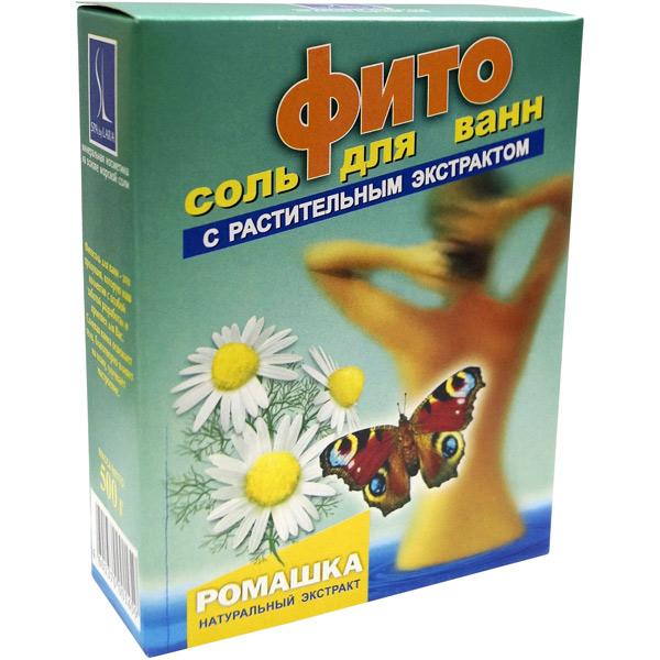 Соль Д ванн Фито Ромашка 500г - интернет-магазин Близнецы