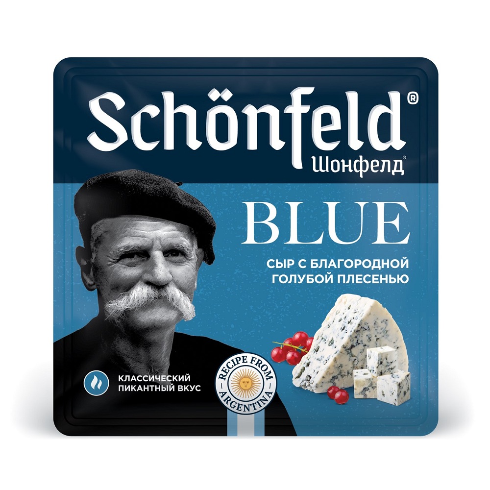 Сыр Блю Шонфилд 54%  Россия   100г - интернет-магазин Близнецы