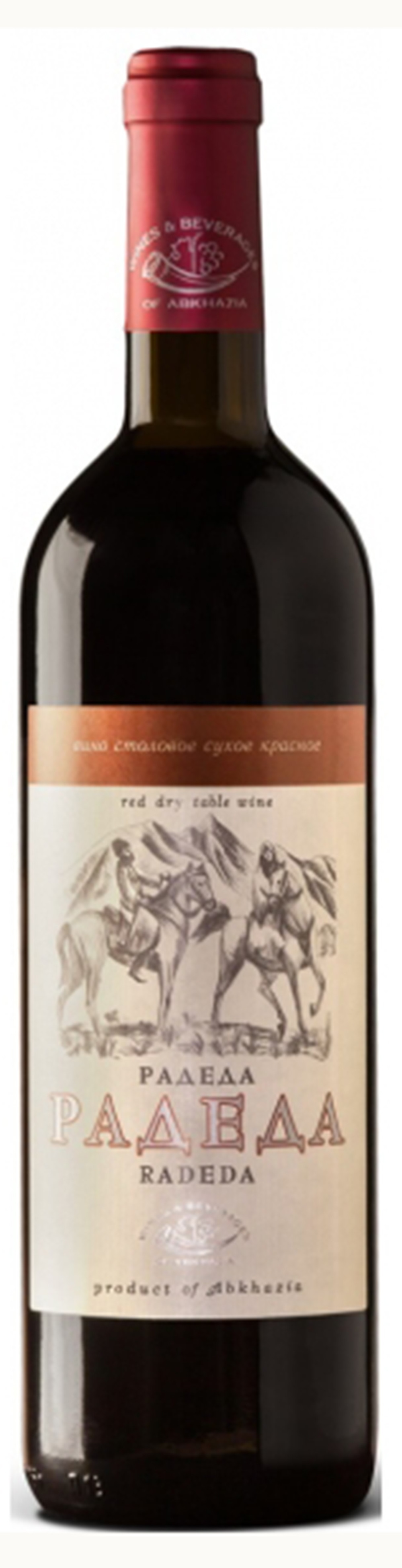 Вино Абхазии Радеда кр сух 0.75 л  Абхазия  - интернет-магазин Близнецы