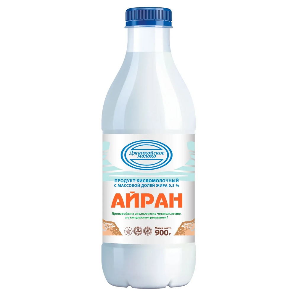 Напиток кисломолочный 0.5% Айран Джанкой 900г шт - интернет-магазин Близнецы