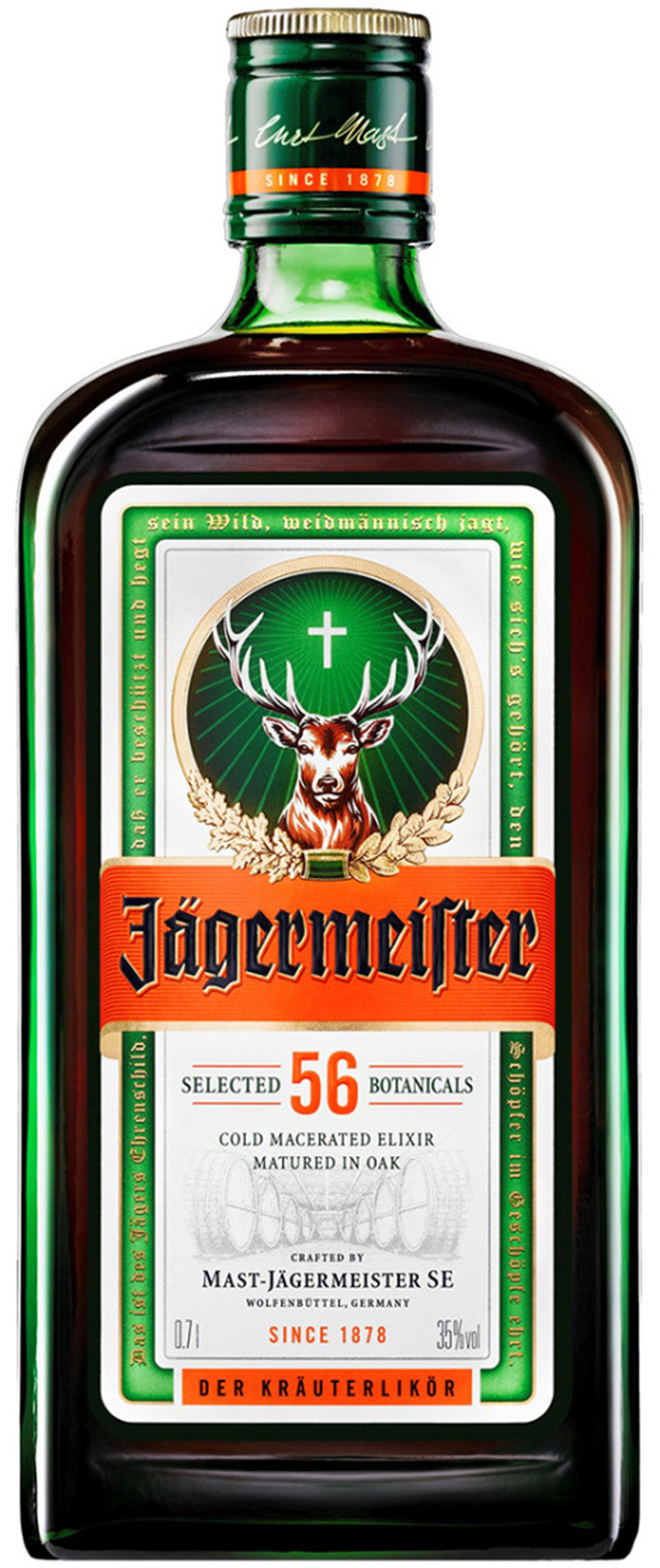 Ликер Ягермайстер 0.5 л  Германия  - интернет-магазин Близнецы