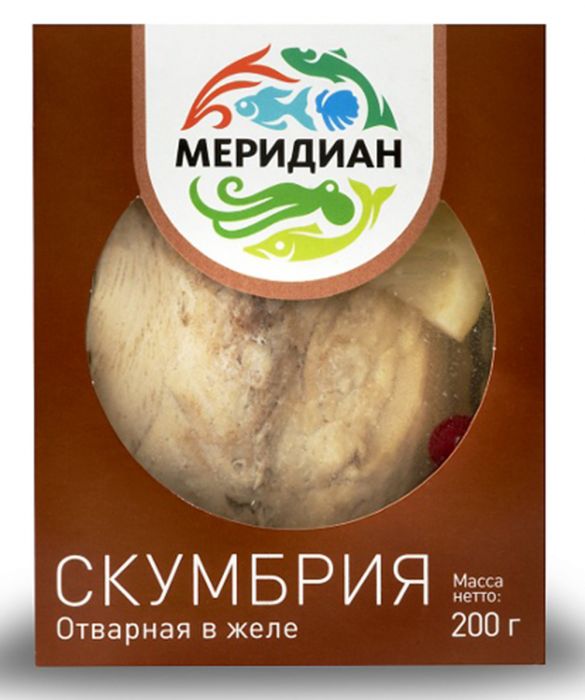 Скумбрия в желе  Меридиан  200г - интернет-магазин Близнецы
