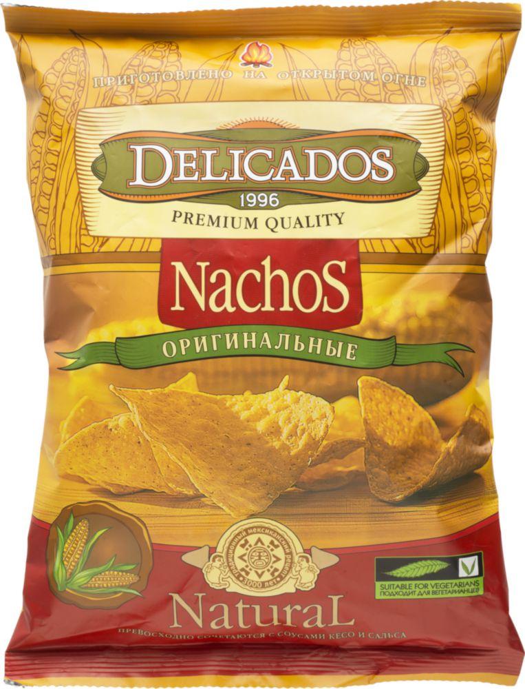 Чипсы Delicados nachos кукурузные оригинальные 150г.