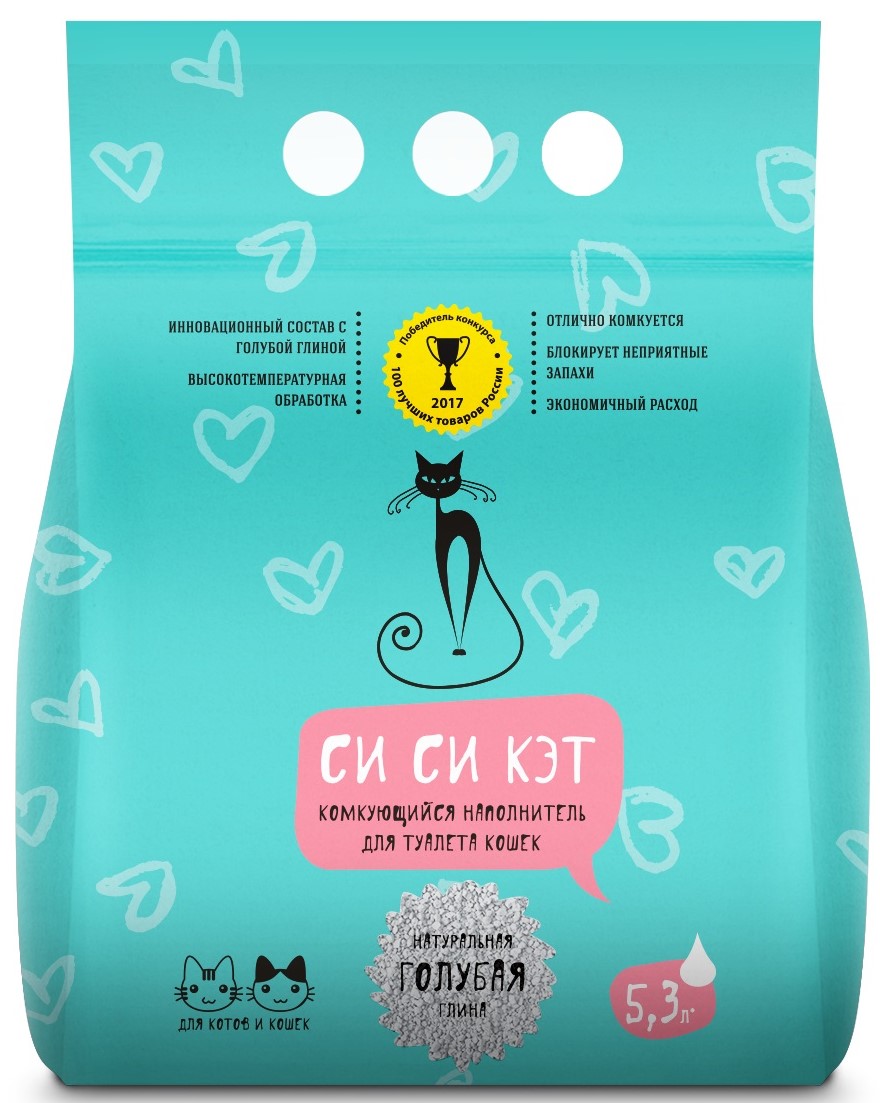 Наполнитель CC-CAT комкующийся 5.3л  (3.3кг) - интернет-магазин Близнецы