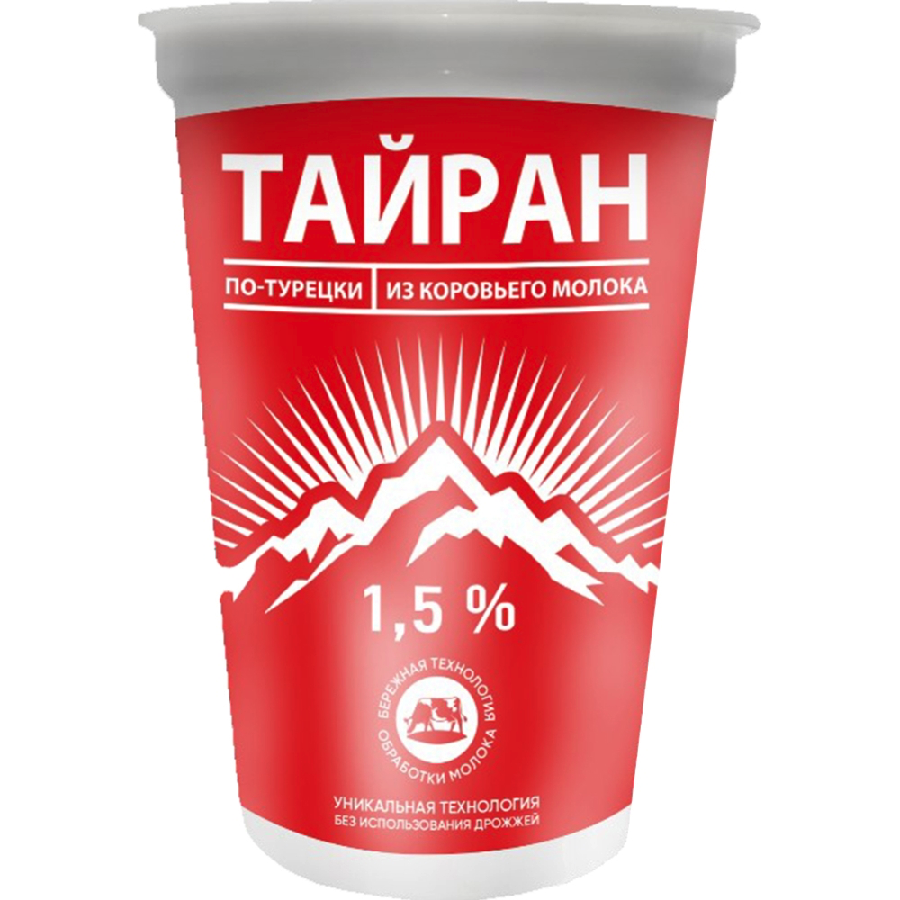 Напиток кисломол Тайран по-турецки 1.5% 220г шт