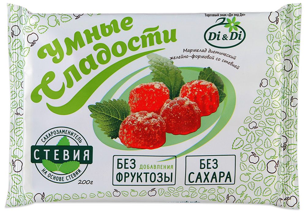Д п Мармел Ди энд Ди желейн на стевии б глют 200г - интернет-магазин Близнецы