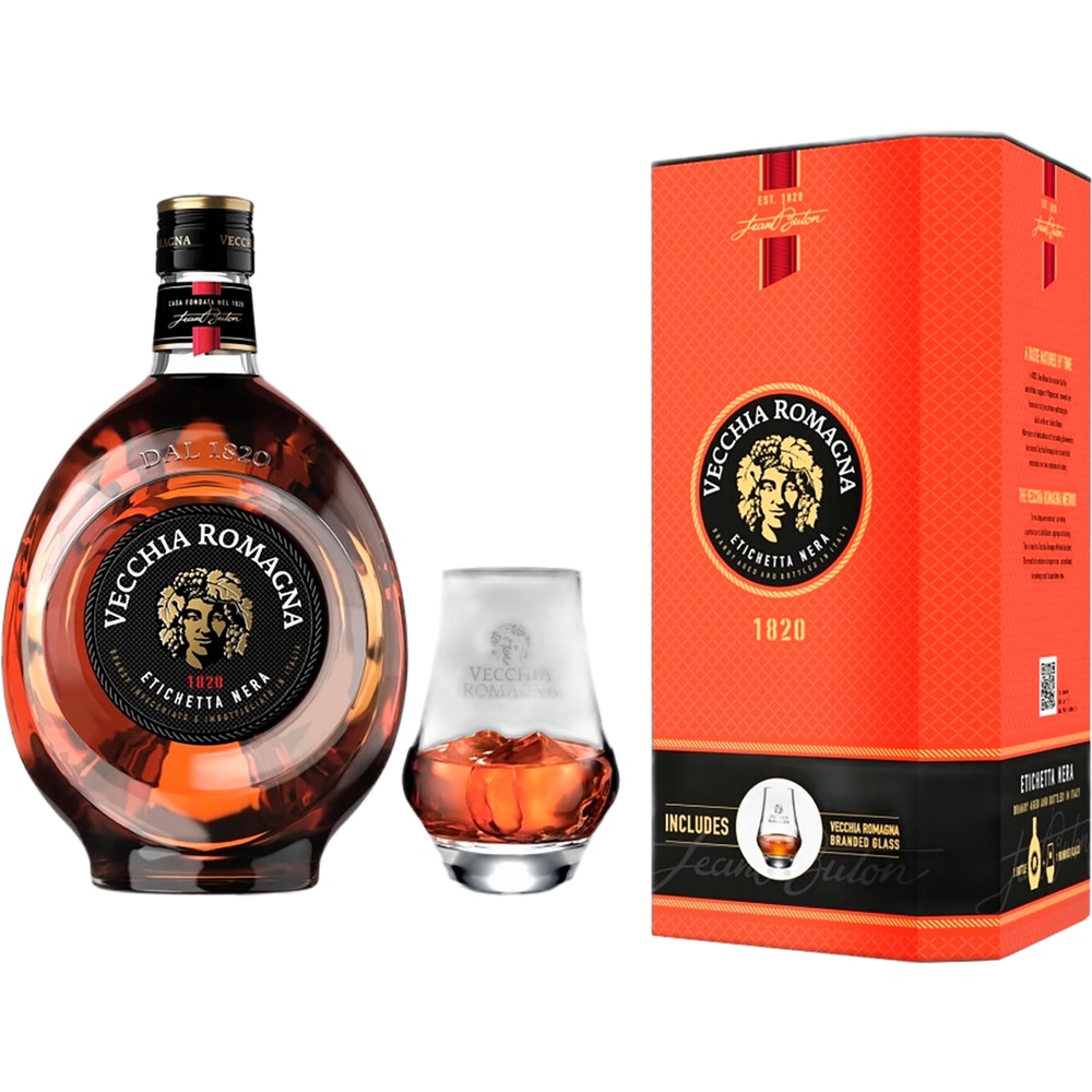 ***Бренди Веккья Романья 3 года бут  Италия  - интернет-магазин Близнецы