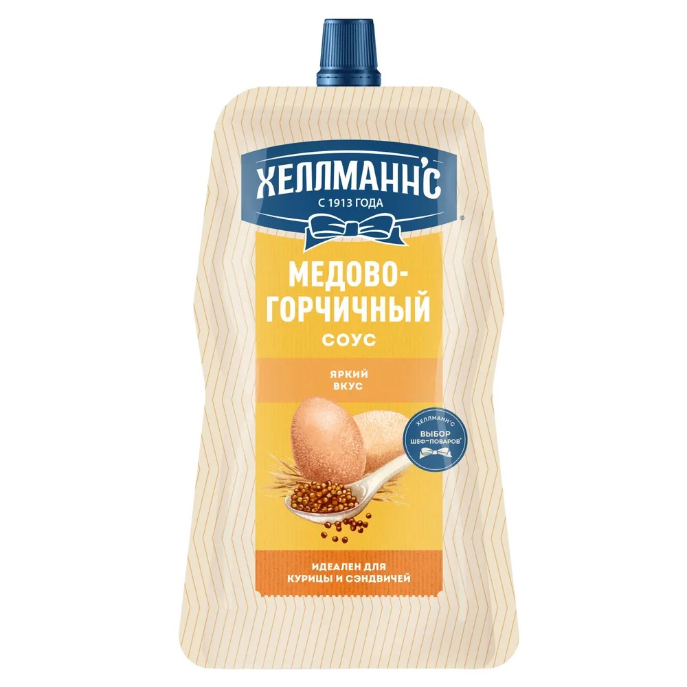 Соус Медово-Горчичный  Хеллманнс  200г  - интернет-магазин Близнецы