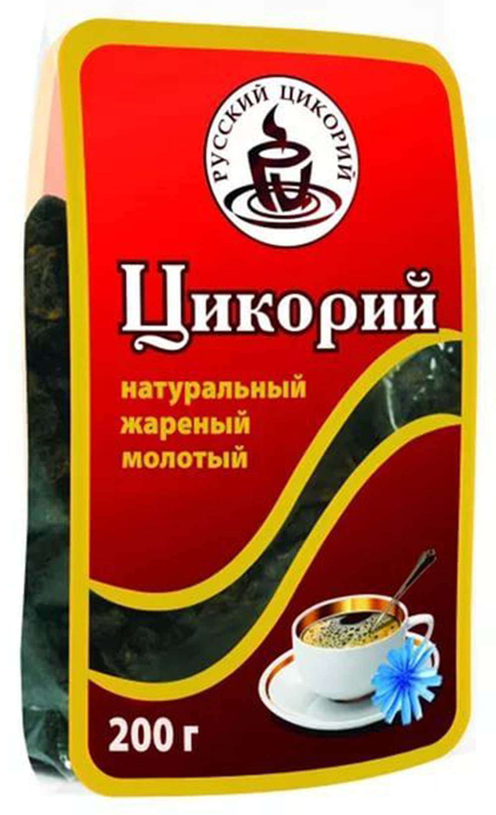 Цикорий Русский молотый нераствор пак 200г - интернет-магазин Близнецы