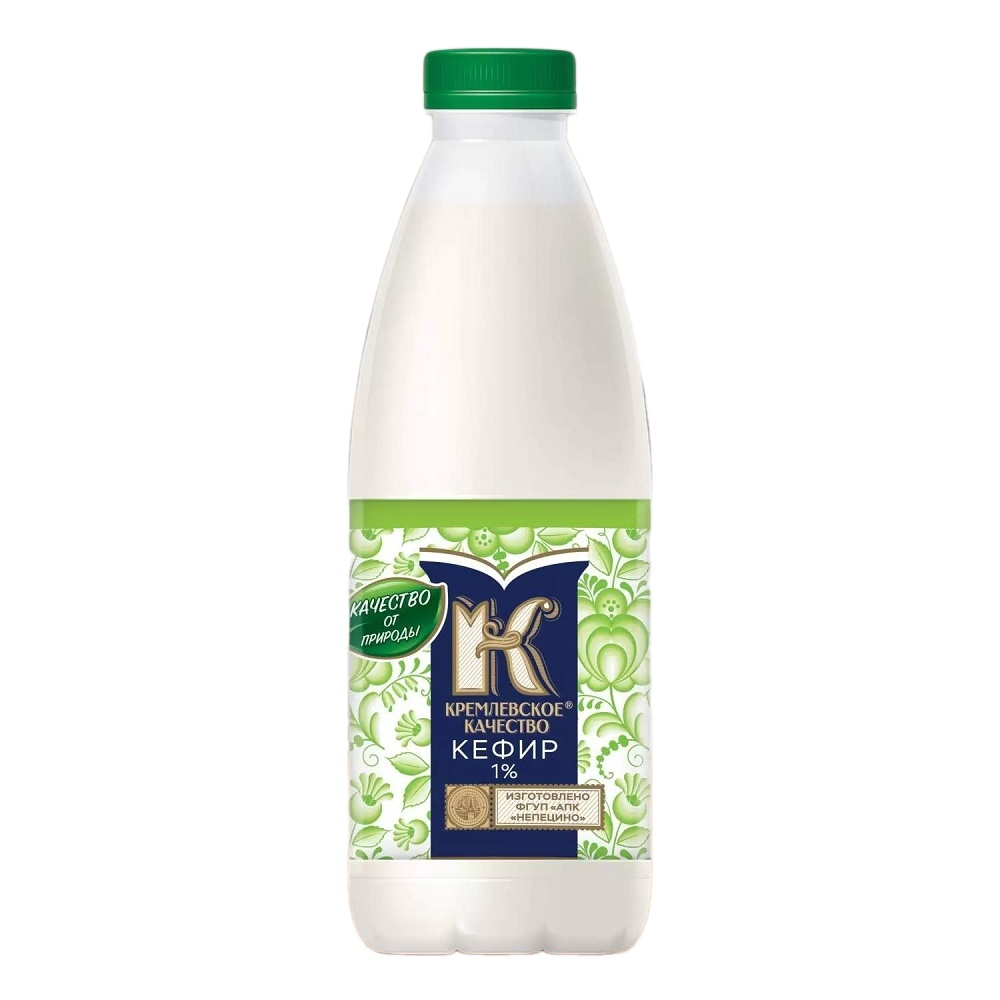 Кефир 1% Кремлевское качество  930г шт  латим  - интернет-магазин Близнецы