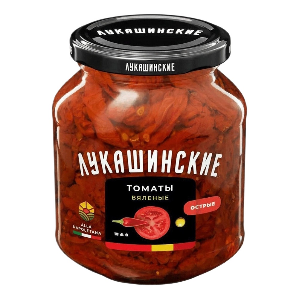 Томаты вяленые острые  Лукашинские   - интернет-магазин Близнецы