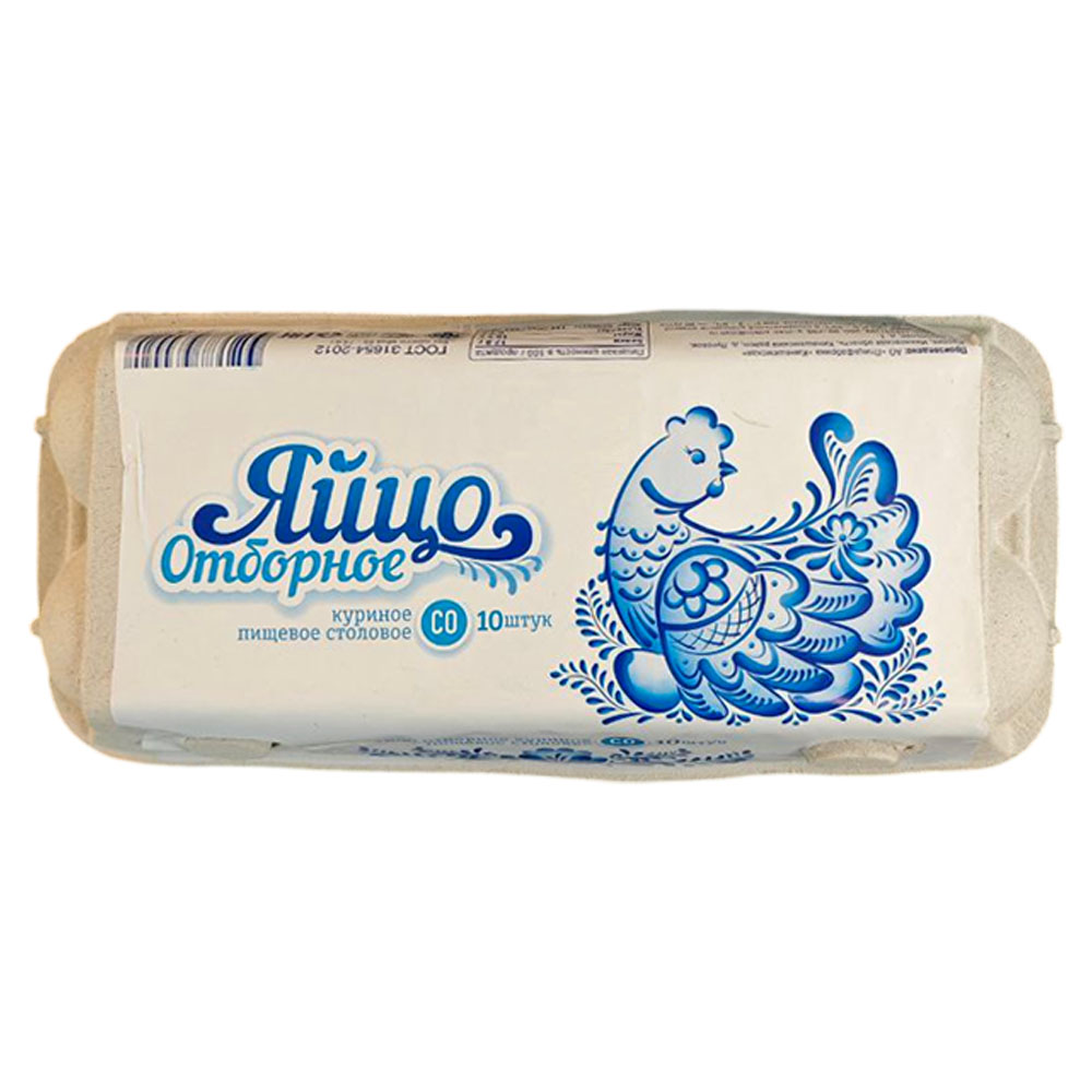 Яйцо куриное Отборное  Соломон  (10 шт) шт (картон) - интернет-магазин Близнецы