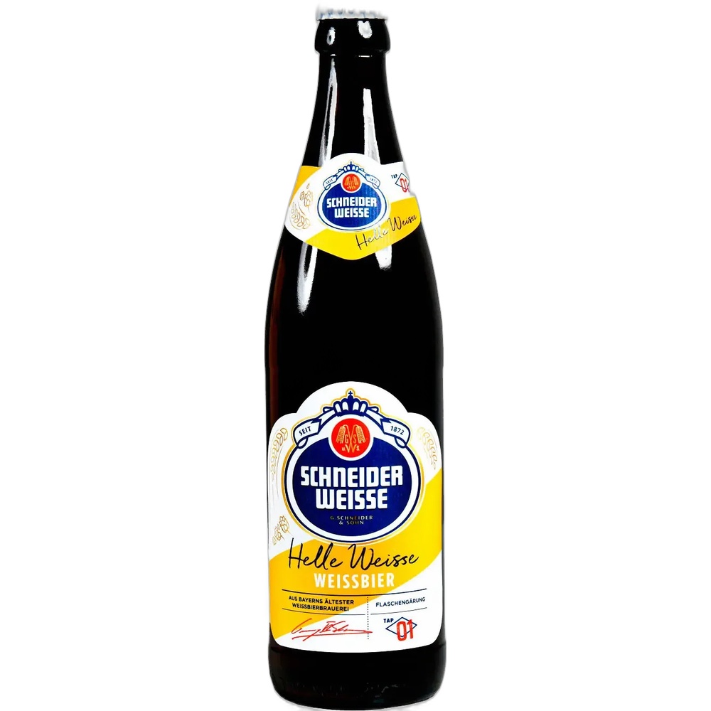 Пиво Шнайдер Вайзен Натюр Германия 0.5 л - интернет-магазин Близнецы